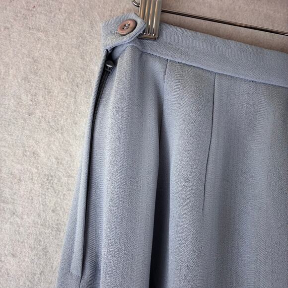 Vintage Larry Levine Suit Pants Women’s 10 Powder Blue Old Money Classy Career - Picture 5 of 13